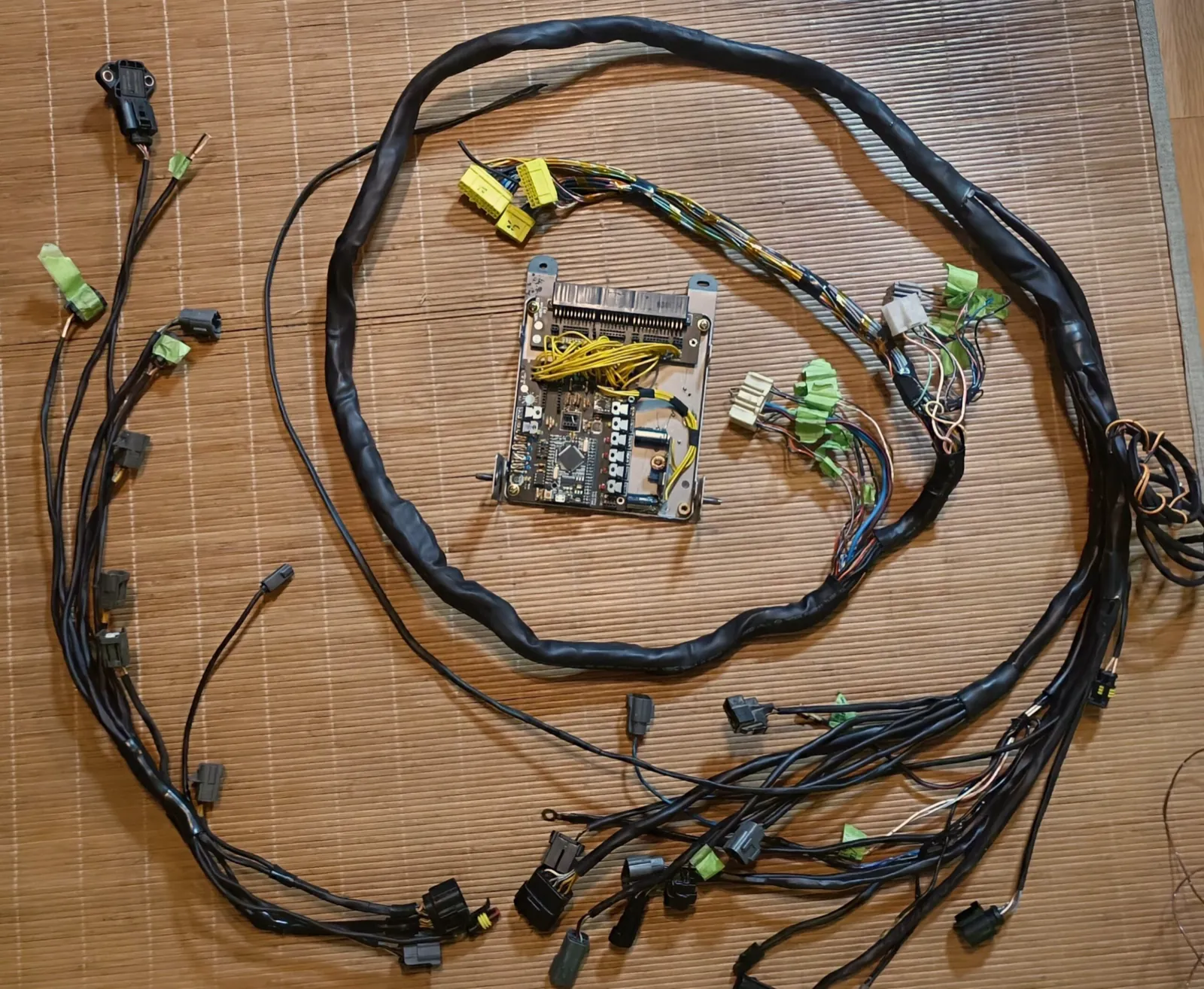 Speeduino standalone ECU su perdarytu variklio laidynu